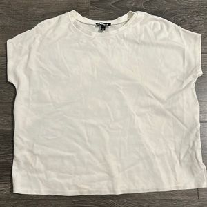 Express cropped shirt (with ties is the back)🙀